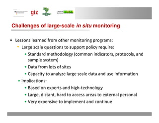 Monitoring biodiversity on the ground with relevance to climate in Brazilian Protected Areas 