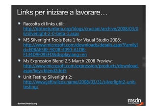 {Community} Launch   Silverlight