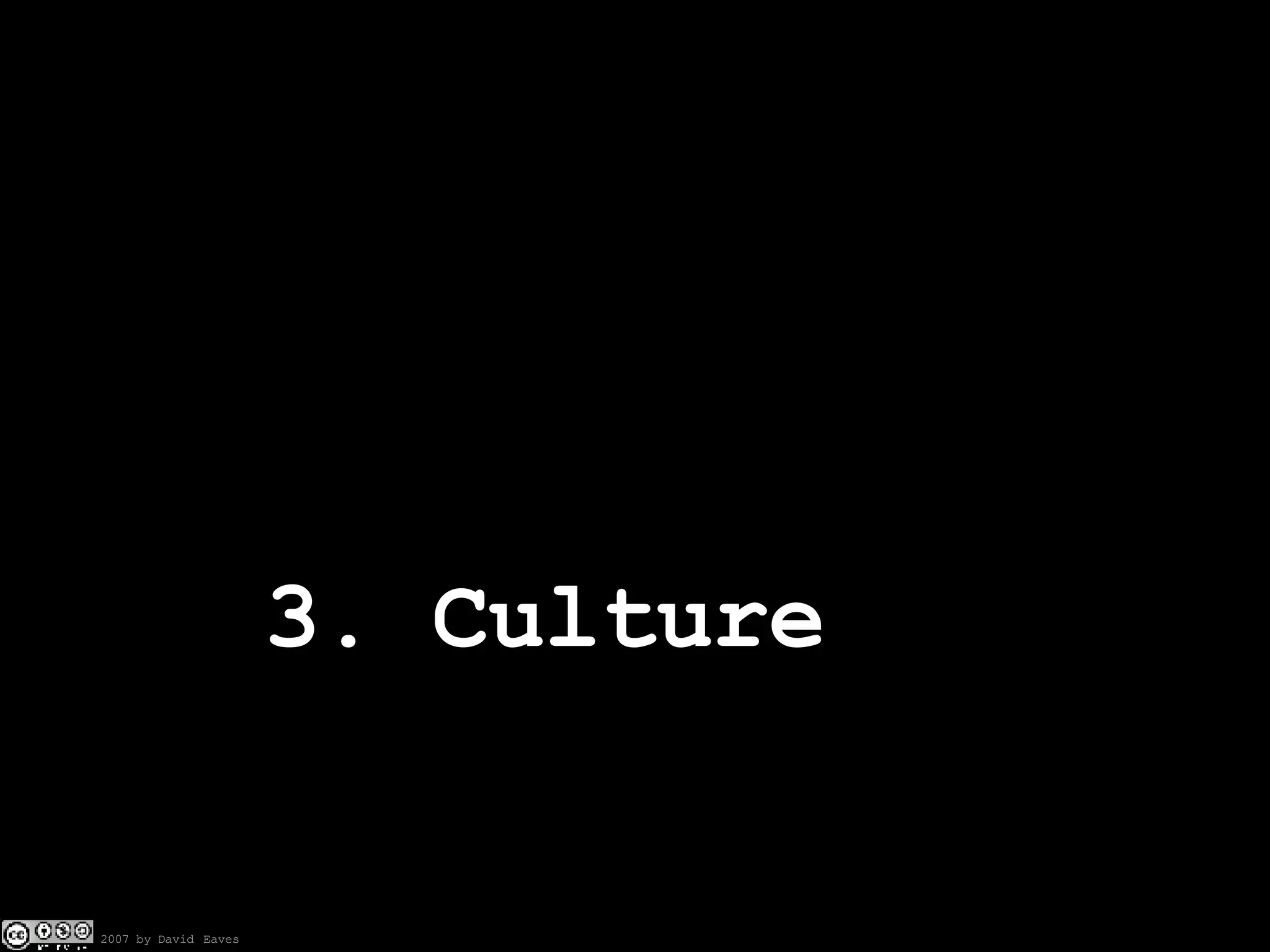 3. Culture 