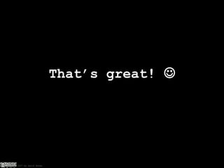 That’s great!   