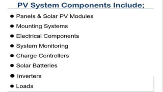 INVERTERS
• Solar modules and batteries operate with DC. The mains electricity, however, is
AC. Many electrical appliances...