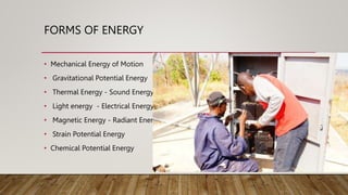 RENEWABLE ENERGY SOURCES
• Sometimes known as regenerative resources
• Energy obtained from continuous or repetitive curre...