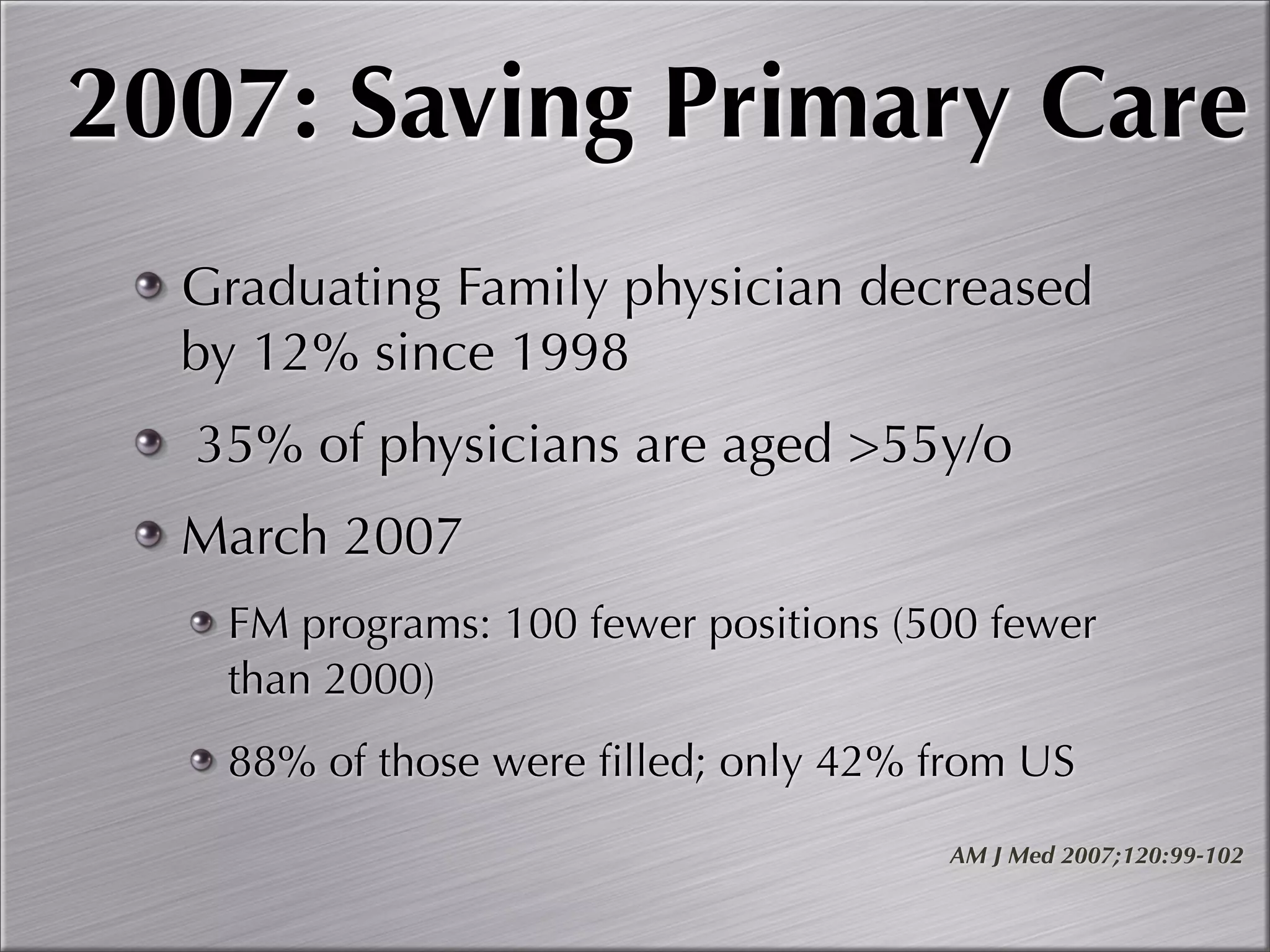 Community Oriented Primary Care