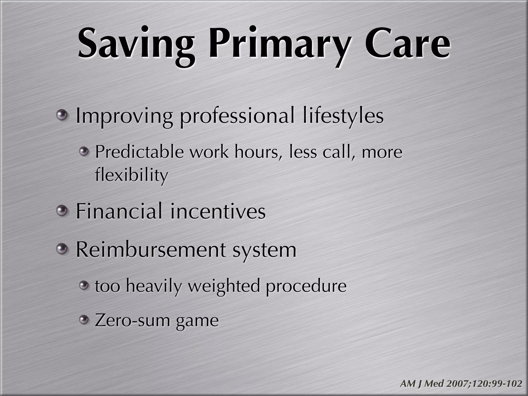 Community Oriented Primary Care
