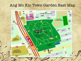 Ang Mo Kio Town Garden East Map
 