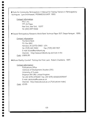 Empowering communities