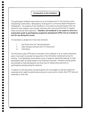 Empowering communities