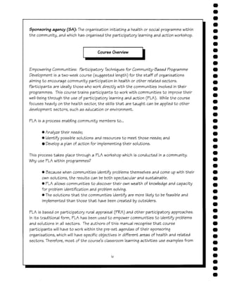 Empowering communities