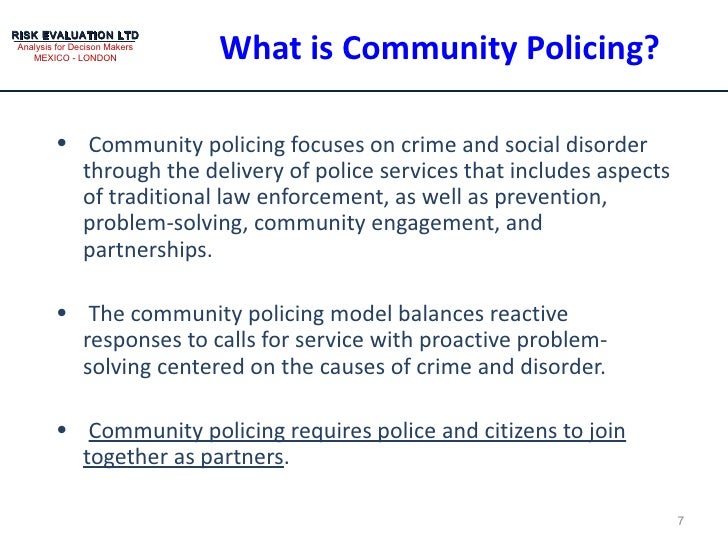 problem solving policing definition