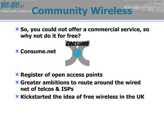 Community Wireless Networks | PPT