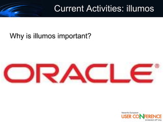 Current Activities: illumos


Why is illumos important?
 