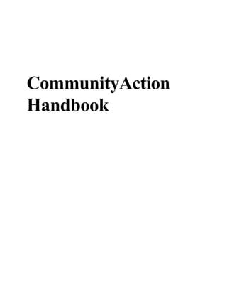 CommunityAction
Handbook