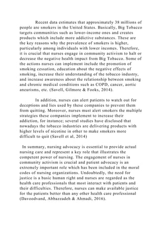 Community activism is defined as actions through which organizations.docx