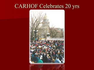 CARHOF Celebrates 20 yrs