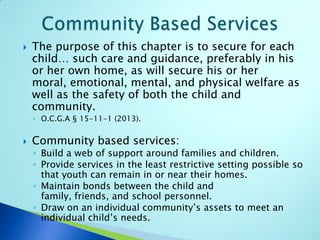 Community and evidence based services 6-19-13 | PPT