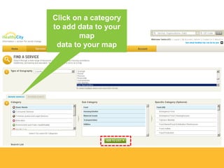 Click on a category
to add data to your
map
data to your map

 