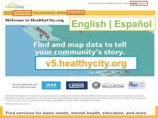 English | Español

v5.healthycity.org

 