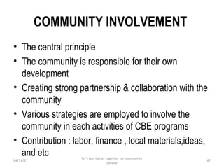 Community Based Education Experience of Jimma University | PPT