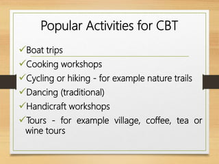 Presentation on Community Based Tourism By Md Shaifullar Rabbi | PPTX