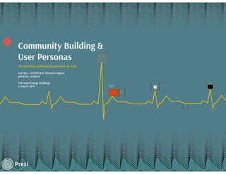 Community Building & User Personas | PDF
