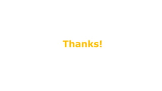 Thanks!
 