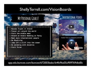 ShellyTerrell.com/VisionBoards
app.edu.buncee.com/buncee/672003baba1b4fe9ba05a909769dbd0c
 