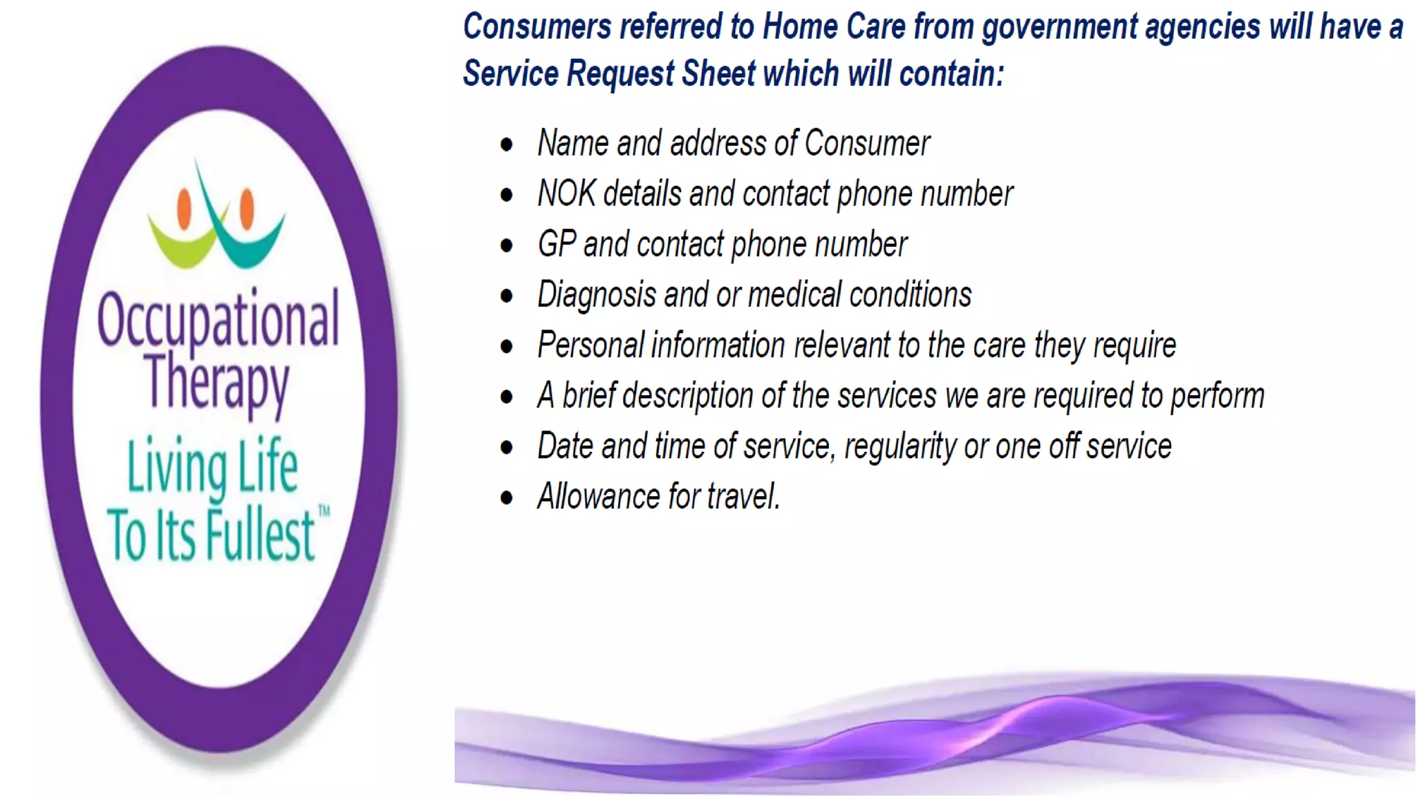 Community Care Worker part 2