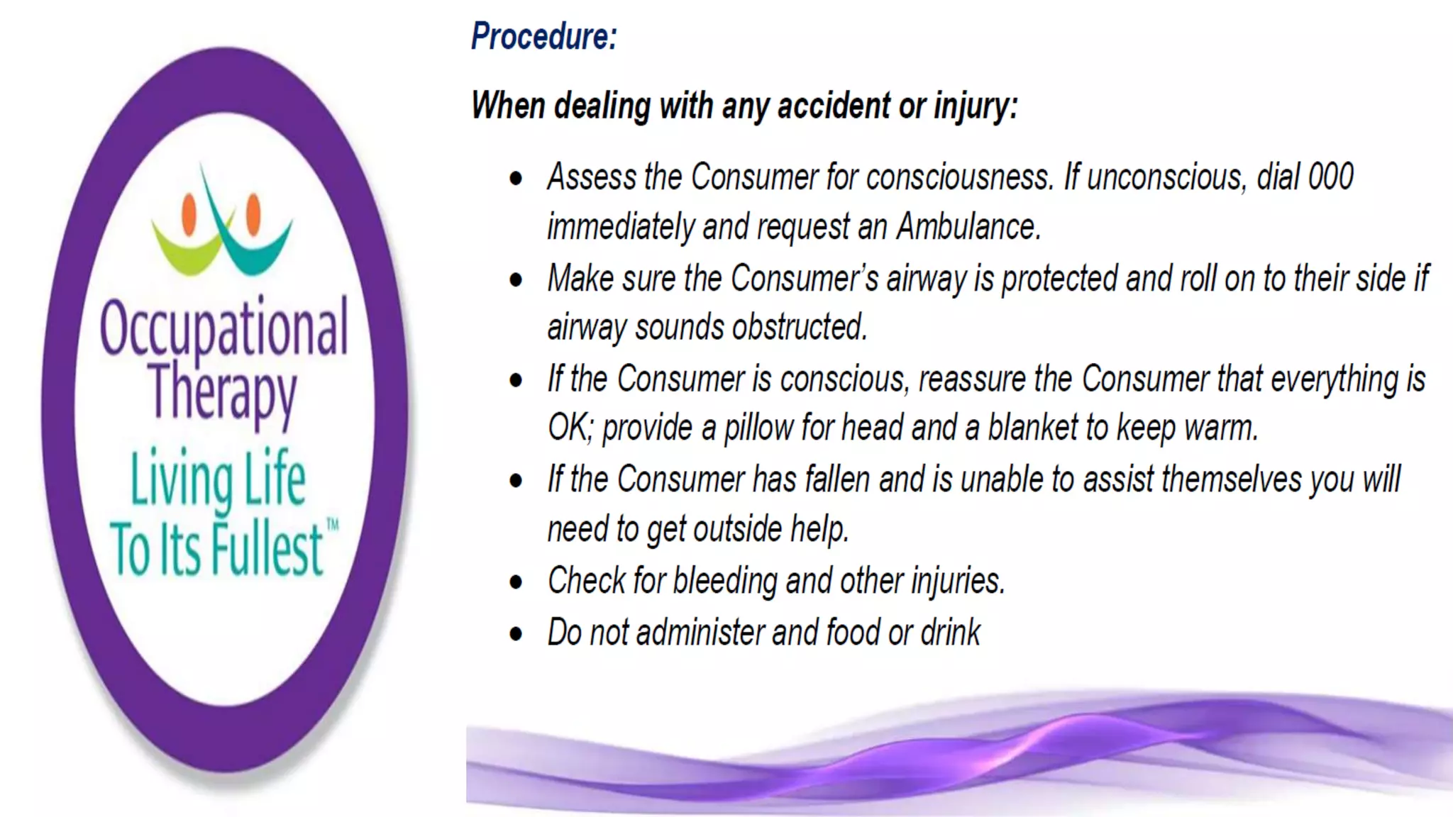 Community Care Worker part 2