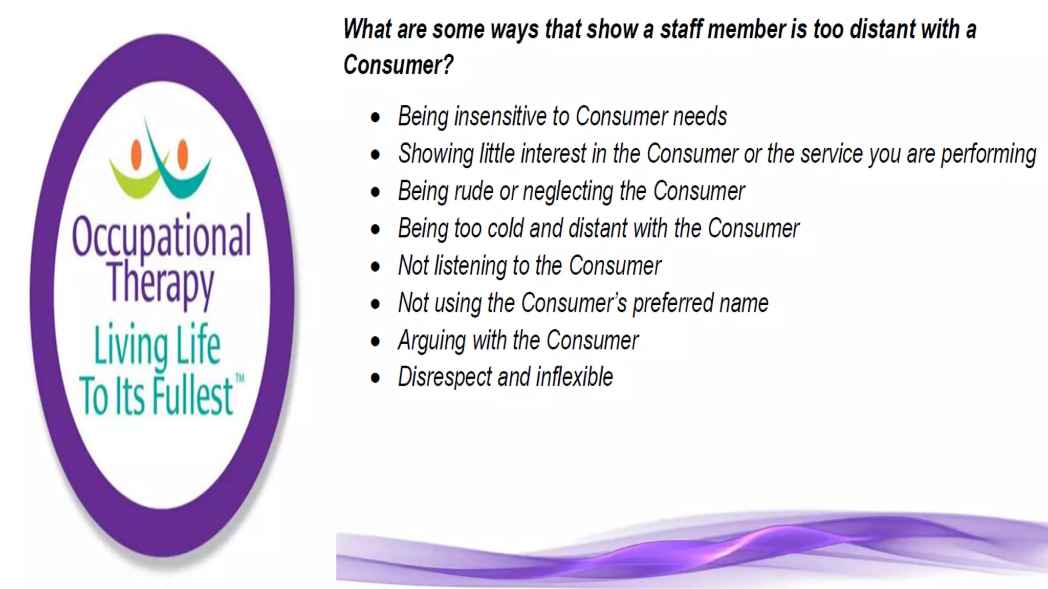 Community Care Worker part 2