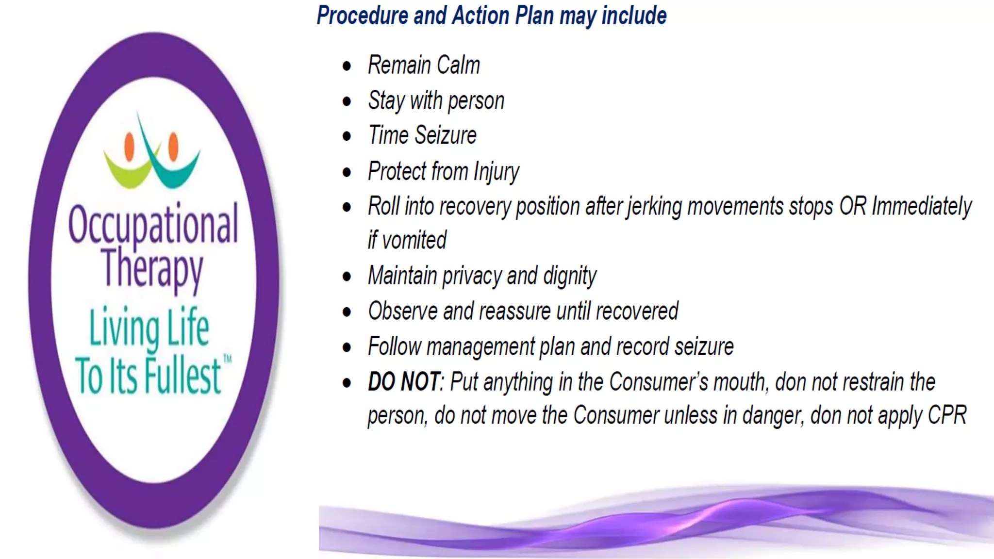 Community Care Worker part 2