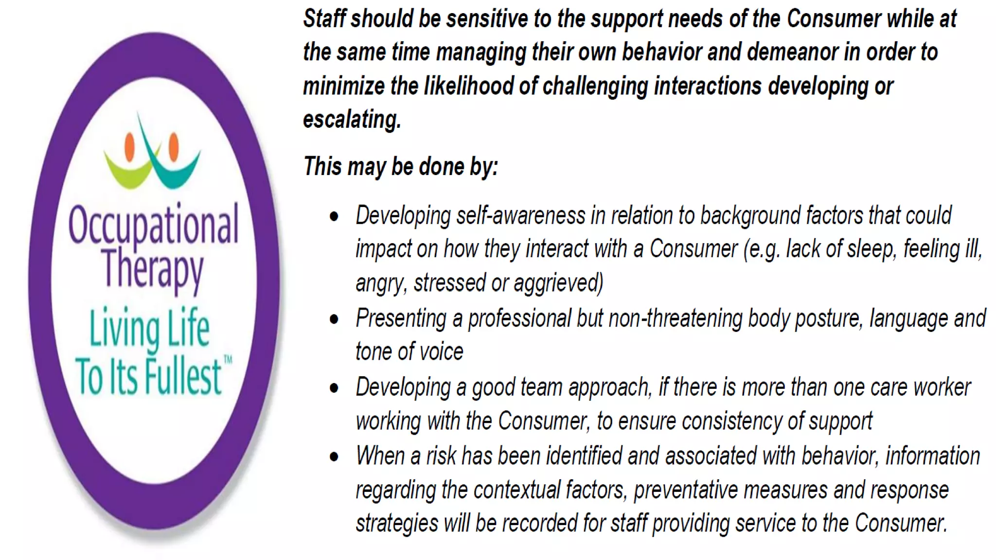 Community Care Worker part 2