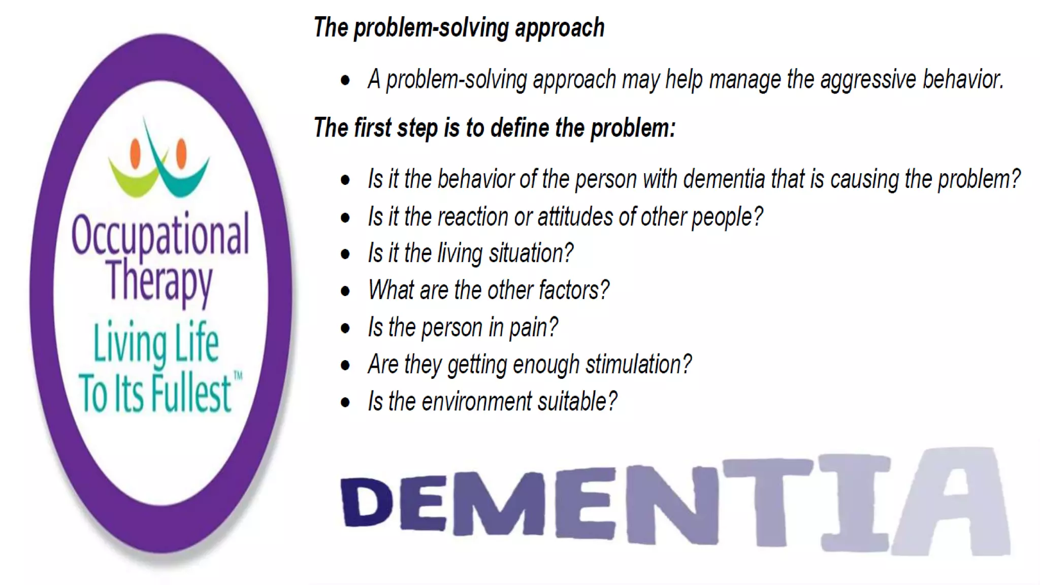 Community Care Worker part 2