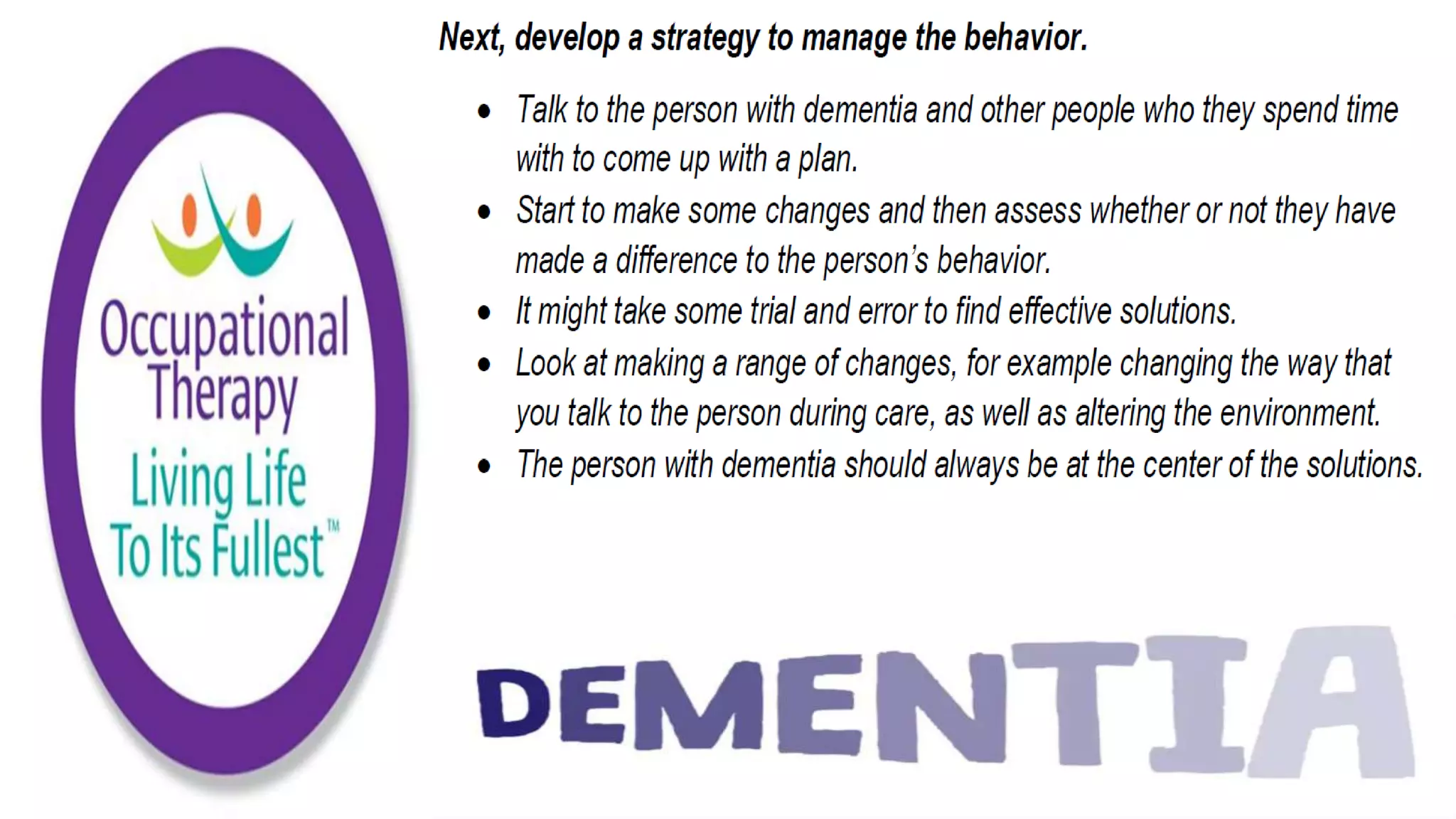 Community Care Worker part 2