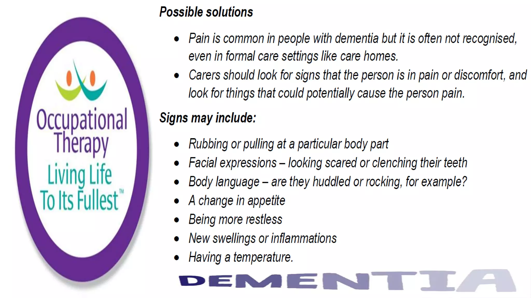 Community Care Worker part 2