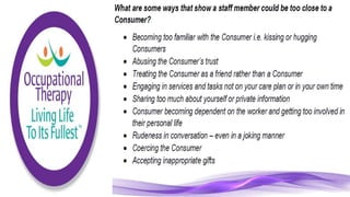 Community Care Worker part 2