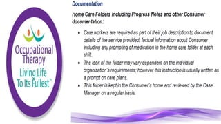 Community Care Worker part 2