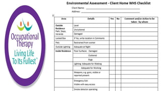 Community Care Worker part 2