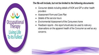 Community Care Worker part 2