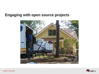 Engaging with open source projects
 