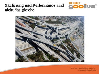 Skalierung und Performance sind nicht das gleiche 