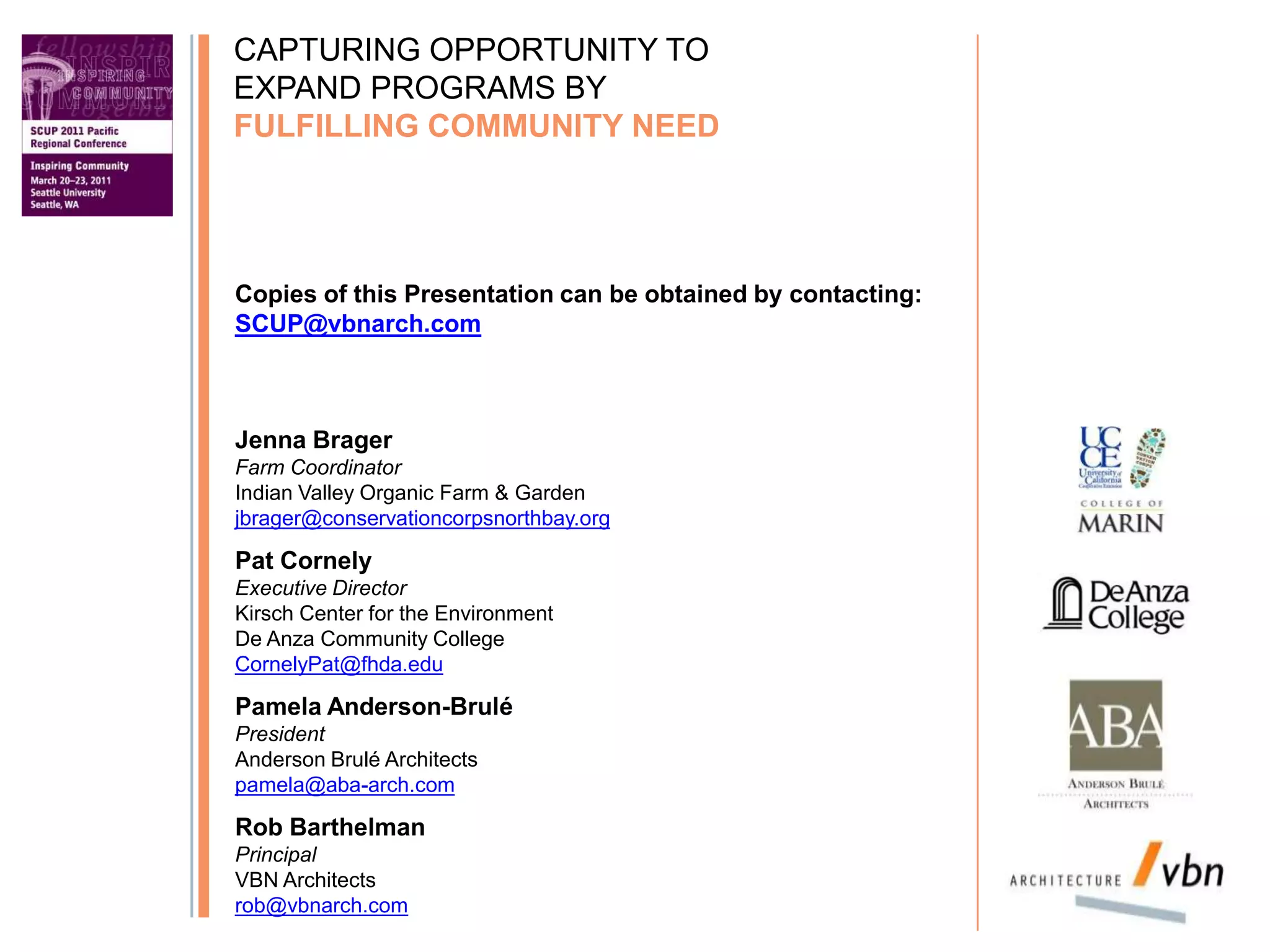 Greater Level of Service 