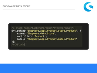 SHOPWARE.DATA.STORE
 