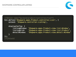 SHOPWARE.CONTROLLER.LISTING
 