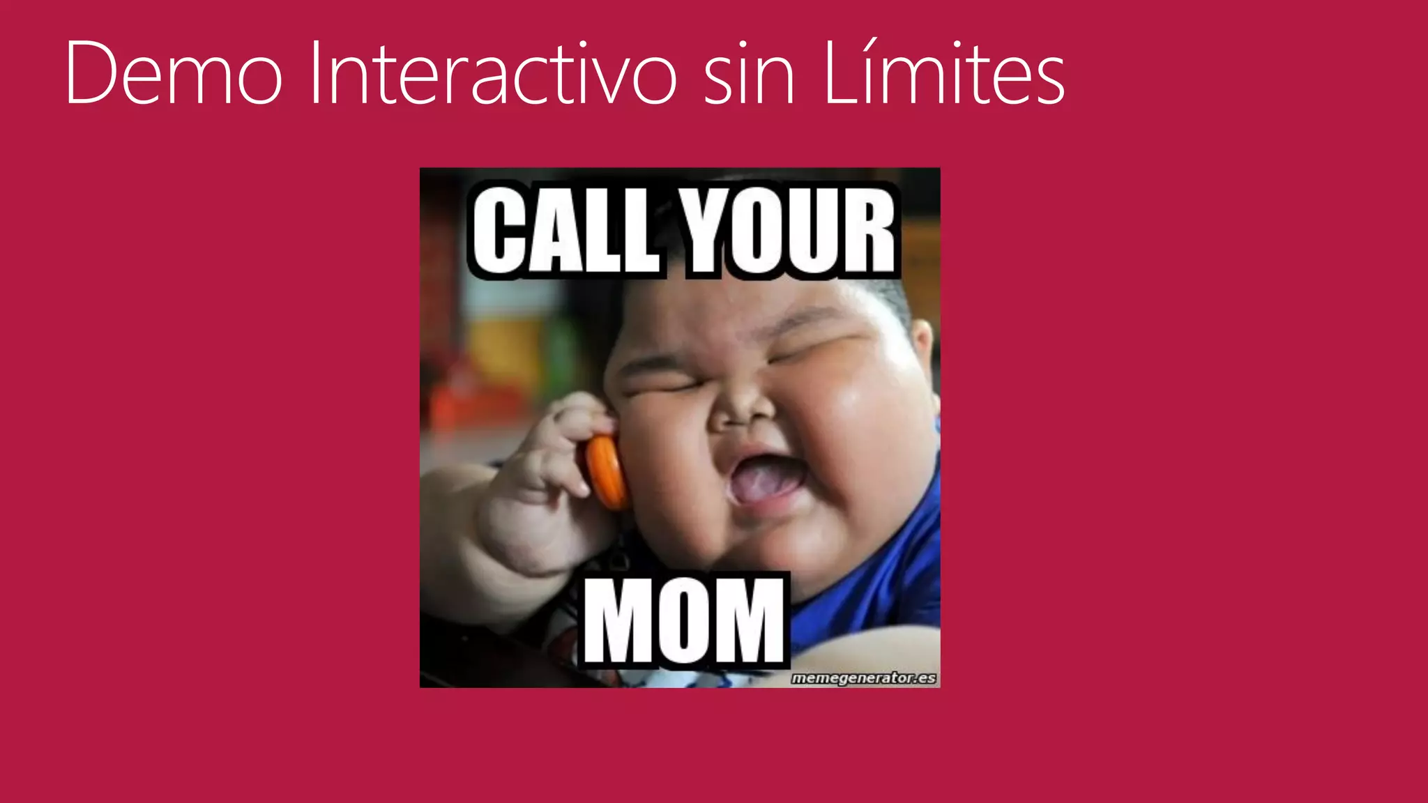 Demo Interactivo sin Límites

 