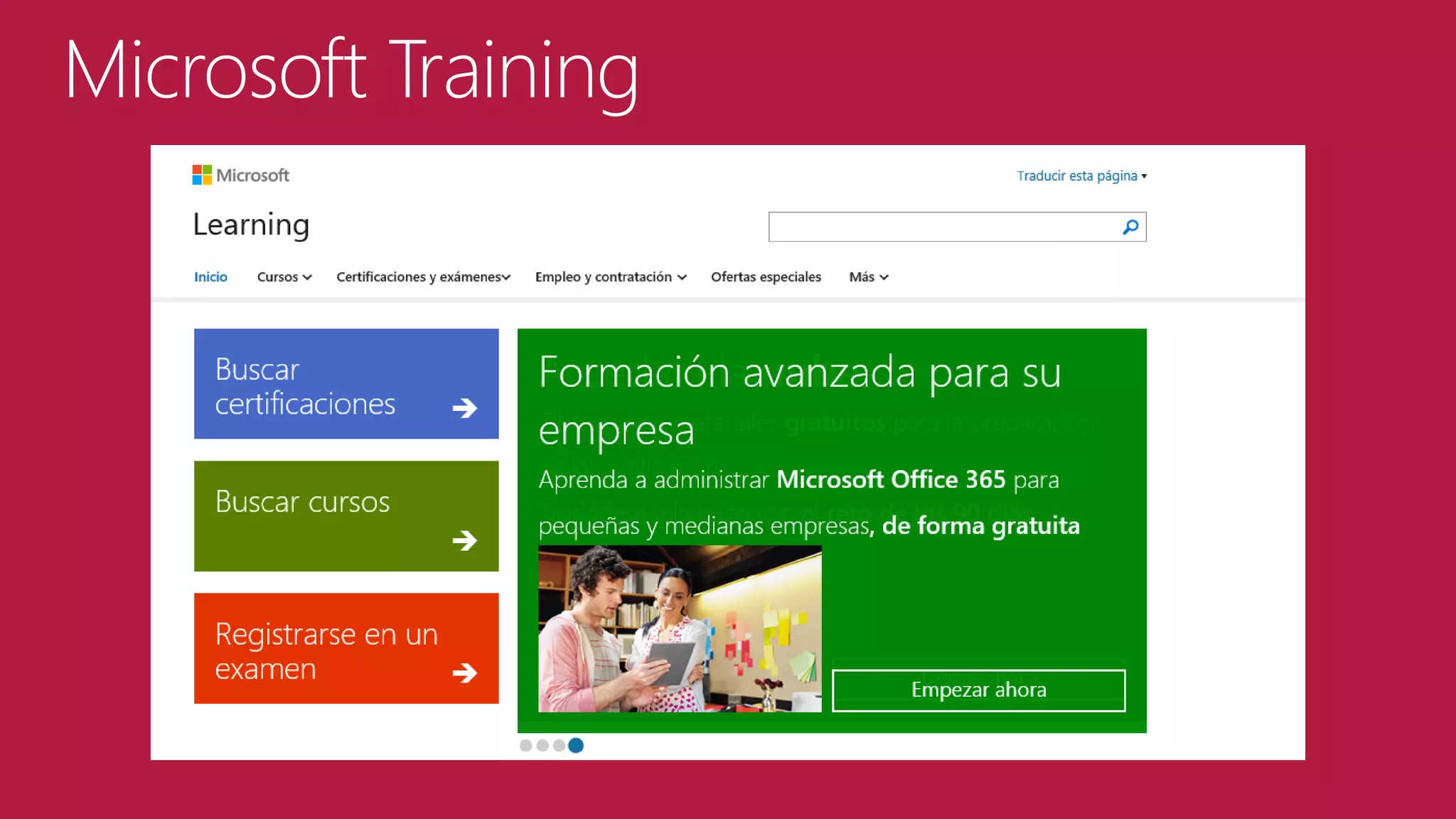 Microsoft Training

 