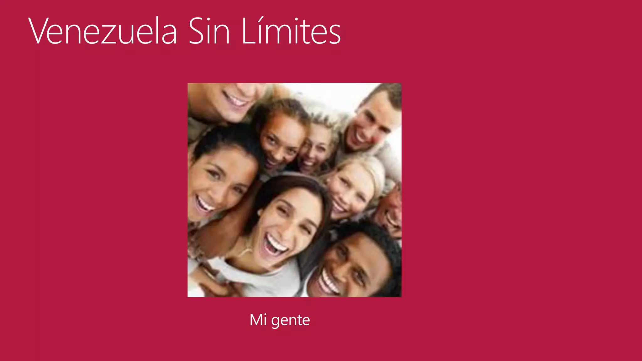 Venezuela Sin Límites

Mi gente

 