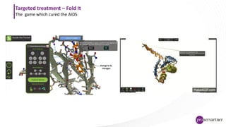 Targeted treatment – Fold It
The game which cured the AIDS
 
