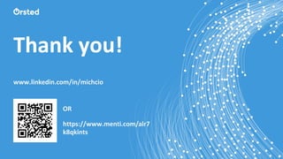 Thank you!
www.linkedin.com/in/michcio
OR
https://www.menti.com/alr7
k8qkints
 