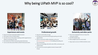 Why being UiPath MVP is so cool?
 