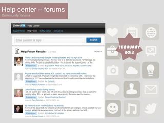 Help center – forums
Community forums

February
2013

 